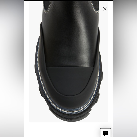 GANNI Cleated Mid Chelsea Boot - Picture 3 of 8